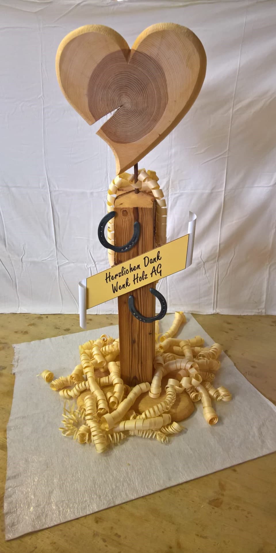 Holzwerk 'Dankeschön'